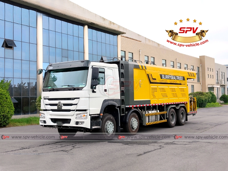 Slurry Sealing Truck Sinotruk - LF Slurry Sealing Truck Sinotruk - LF
